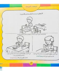 کتاب آموزشی درست، نادرست دوران کودکی زمان نقش‌بندی رفتارها و عادت‌هاست. مجموعه کتابهای آموزش غیر مستقیم برای کودکان پیش از دبستان