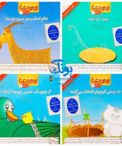 کتاب مجموعه ۱۲ جلدی قصه های بی بی رعنا همگام با کلاس اولی ها (تقویت روان خوانی و املا)