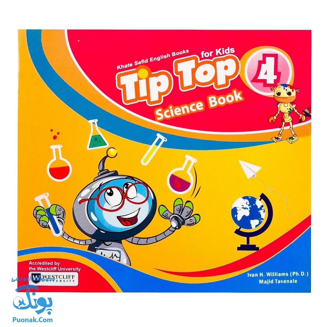 کتاب tip top ۴ Science Book آموزش مفاهیم علوم با زبان انگلیسی