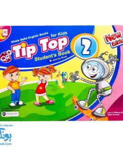 کتاب Tip Top student book ۲ سیمی به همراه کتاب کار و کد QR