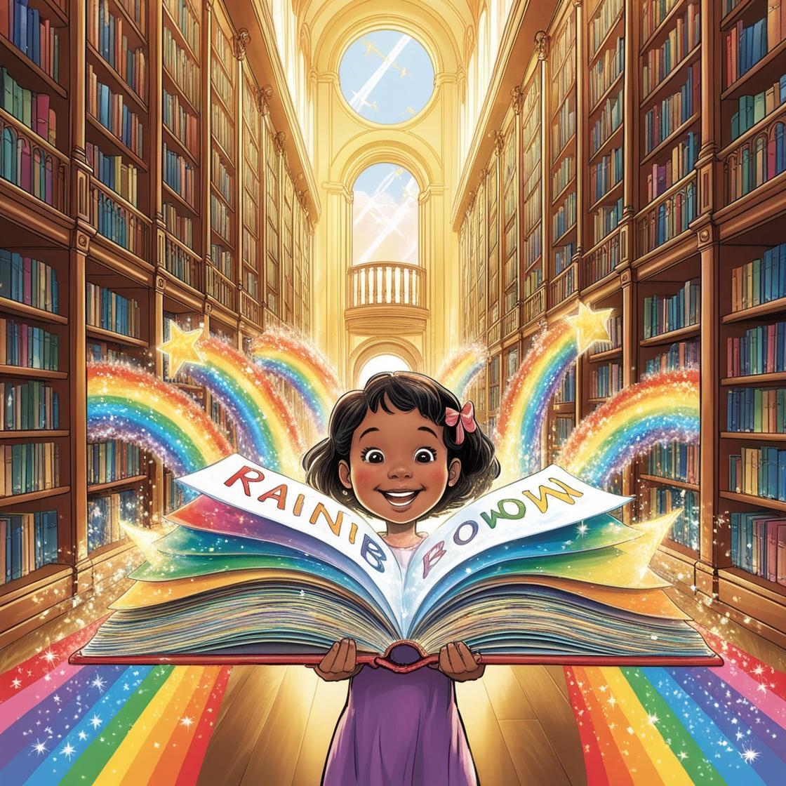 قصه شب کودکانه برای 6 ساله ها | کتابی که پر از رنگها بود