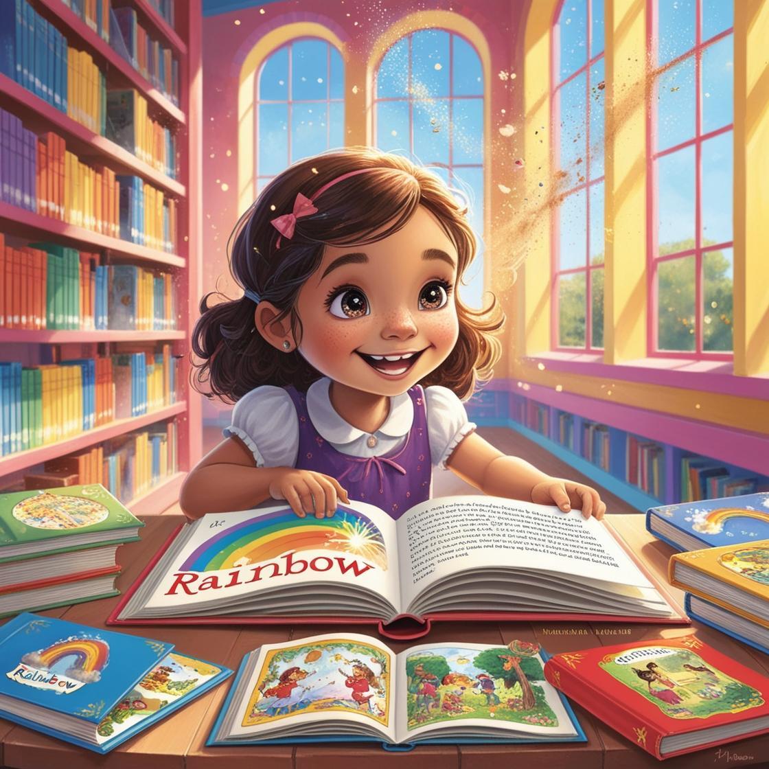 قصه شب کودکانه برای 6 ساله ها | کتابی که پر از رنگها بود